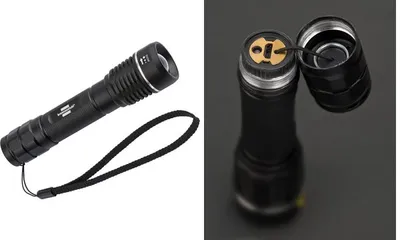 Produktbild von Brennenstuhl 1178600401, Taster-Taschenlampe, Schwarz, Tasten, IP67, LED, 1 Lampen