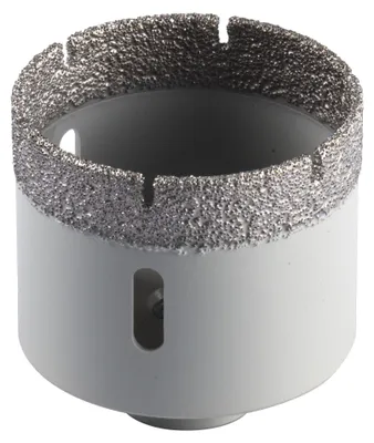 Produktbild von Klingspor DK 600 F Bohrkronen, 68 x 45 mm 1 Segmente 15 mm, geschlossener Rand Gewinde M 14