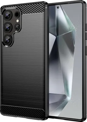 Produktbild von Carbon Case für Samsung Galaxy S25 Ultra - Schwarz
