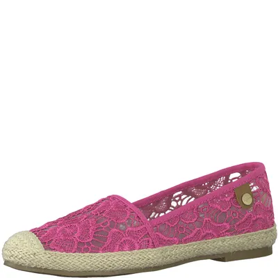Produktbild von Tamaris Damen Slipper 1-1-24606-22 in fuxia macramee (Größe: 37)