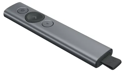 Produktbild von Logitech Spotlight Plus - Präsentations-Fernsteuerung - 3 Tasten - Slate