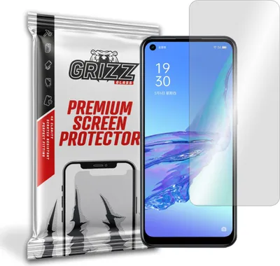Zdjęcie produktu dla Hyalinowe szkło hybrydowe GrizzGlass dla Oppo A11s