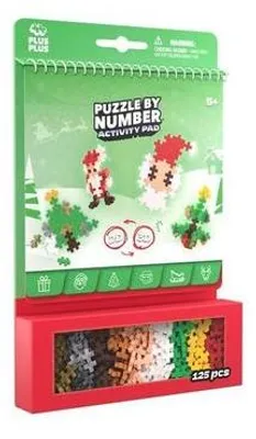 Produktbild von PLUS-PLUS 125 Kreativ Bausteine Puzzle Weihnachten