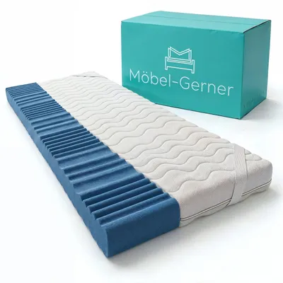 Produktbild von Topper 140x200cm - 7-Zonen Matratzentopper -5,5cm Kaltschaum-Topper H3 - Atmungsaktive Matratzenauflage + Antirutschfunktion - Matratzentopper 140x200