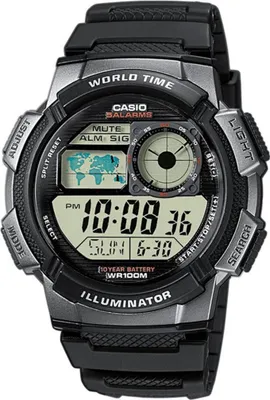 Produktbild von Casio AE-1000W 1BVDF Herrenuhr (zd073g) – Weltzeit