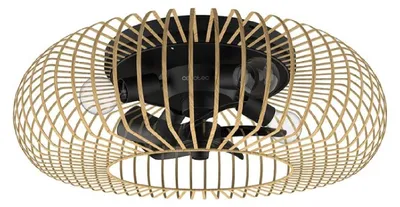 Obrázek produktu pro Cecotec 08643, Domácí vrtulový ventilátor, Přírodní, Strop, 5 m², 28 cm, Dálkový ovladač