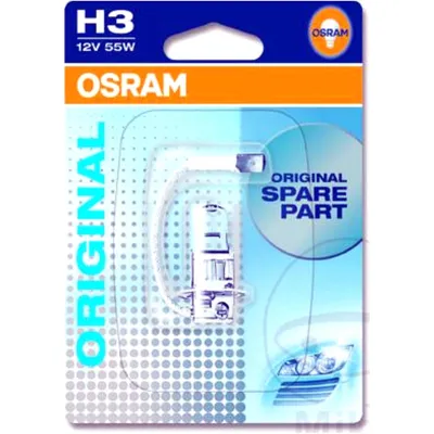 Zdjęcie produktu dla Żarówka OSRAM Original Line H3 12V/55W - x1