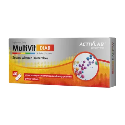 Obrázok produktu pre Multivit Diab ActivLab Pharma vitamíny pre diabetikov