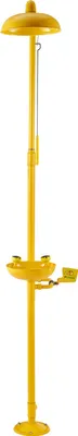 Image de SucceBuy Station de lavage oculaire 27cm Combinaison douche oculaire OSHA Appareil de nettoyage oculaire