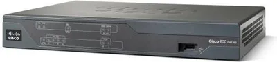 Produktbild von Cisco 886VA, 10,100 Mbit/s, 10/100Base-T(X), IEEE 802.1D,IEEE 802.1Q,IEEE 802.1x,IEEE 802.3,IEEE 802.3u, HSRP,RIP-1,RIP-2, 3DES,128-bit AES,192-bit AES,256-bit AES,802.1x RADIUS,DES,HTTPS,SSH,SSL/TLS, Schwarz