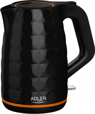 Obrázok produktu pre Adler AD 1277 B, 1,7 L, 2200 W, Čierna, Plast, Indikátor úrovne vody, Bezšnúrový