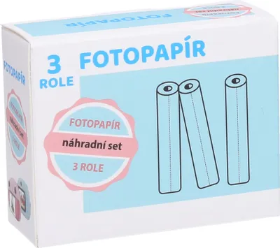 Produktbild von Ersatz-Fotopapier, 3er-Set für W040036, W040037, W040078, W053025, W053026