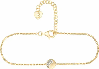 Produktbild von cai Armband 925/- Sterling Silber 15+4cm gelb Zirkonia 274260056V-19