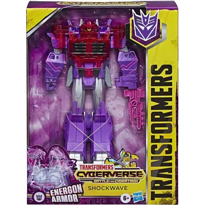 Zdjęcie produktu dla Hasbro E7113 Transformers Shockwave Bumblebee Cyberverse Adventures Roboter