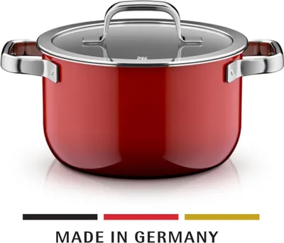 Obrázok produktu pre Fusiontec Mineral Pro, hrniec s pokrievkou, 20 cm, Passion Red