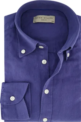 Produktbild von Hemd John Miller schmale Passform blau