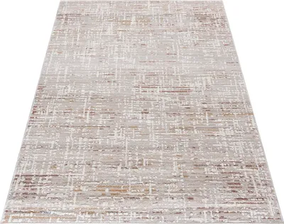 Produktbild von Mazovia Teppich Beige Modern Abstrakt - Wohnzimmer, Schlafzimmer, Esszimmer, Büro, Kurzflor Rechteckig - ® Zertifikat, Braun - 140 x 200 cm