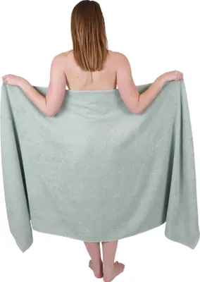 Produktbild von Betz XXL Badetuch 100 x 200 cm BERLIN  Saunatuch 100% Baumwolle Farbe – jade