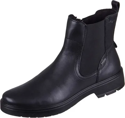 Clarks Stivaletti Hearth Dove Donna – Pelle Nera, Tacco Piatto, Chiusura Lampo, Suola Non Impermeabile, Taglia 38.5 EU