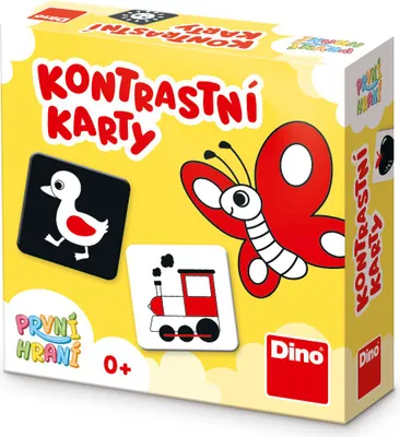 Productafbeelding van Dino: Eerste spel: Contrastkaarten