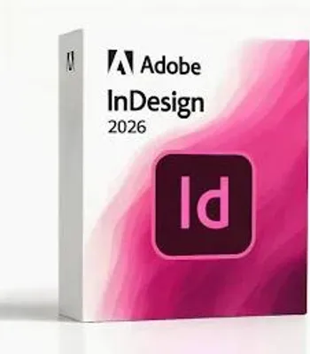 Produktbild von Adobe InDesign 2026 / Windows / Kein Abo + USB Stick