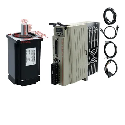 Obrázek produktu pro Servomotor s ovladačem, vysoký krouticí moment, více výkonů, univerzální možnosti ovládání, 1 000 W, 220 V