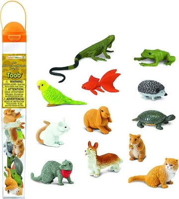 Produktbild von Safari 681504 Haustiere Toob Mini Spielfiguren - Set
