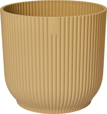 Produktbild von elho® Vibes Übertopf Fold Buttergelb Ø 14cm - Kunststoff