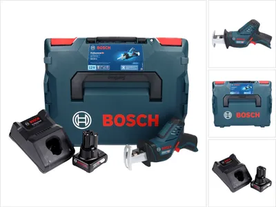 Zdjęcie produktu dla Akumulatorowa pilarka szablasta Bosch GSA 12V-14 Professional 12 V + 1x akumulator 6,0 Ah + ładowarka + L-Boxx
