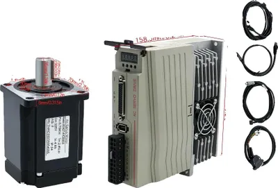 Obrázek produktu pro Sada servomotoru, střídavý pohon, vysoký výstupní krouticí moment, 750 W, 220 V