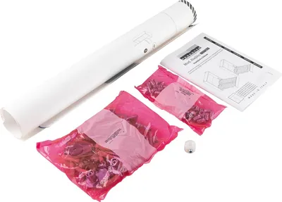 Produktbild von Pessotto Bohrschablone - Beschläge Set passend zu Klappbett Möbelkorpus Aladino vertikal