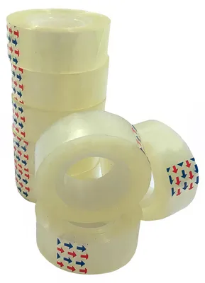 Produktbild von 24 Rollen Klebefilm Büroklebeband 19 mm x 33 m transparent