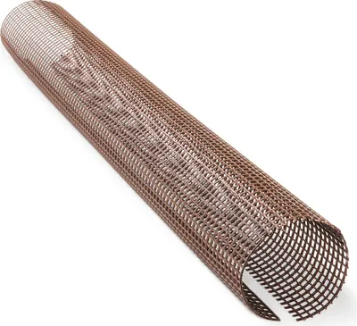 Produktbild von Dachrinnen Laubschutz – mit diesem Laubschutzgitter bleibt die Dachrinne sauber – 100-125 mm / 1 m / braun