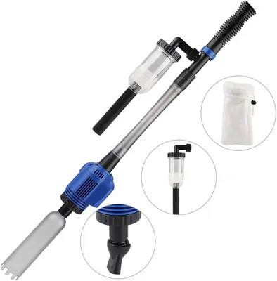 Obrázek produktu pro Odmulovač do akvária Aqua Clean Pro X03, elektrický, regulace průtoku, 2 režimy čištění, 1000 L H