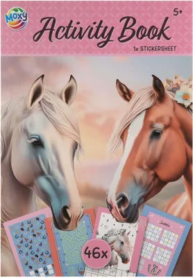Image de Activiteiten Boek Met Stickers - Paarden