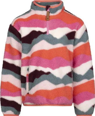 Image de Trespass - Haut en polaire "Ovie" pour enfants, avec demi-zip TP7204 (98) (Rose)