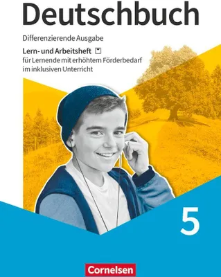 Produktbild von Deutschbuch 5. Schuljahr - Lern- und Arbeitsheft für Lernende mit erhöhtem Förderbedarf im inklusiven Unterricht