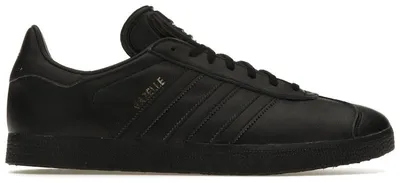 Produktbild von adidas Gazelle Black/Black-Gold Metallic - EU 46 2/3