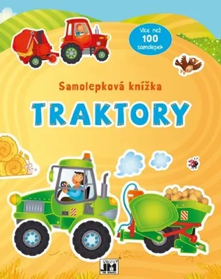 Produktbild von Jiri Models Knížka samolepková Traktory