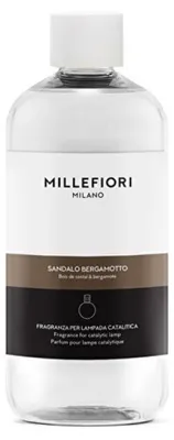 Obrázok produktu pre Millefiori Sandalo Bergamotto, Fľaša, Tekuté, Drevo, 500 ml, 70 mm, 70 mm