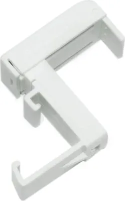 Produktbild von Gardinia Klemmträger für Aluminium-Jalousien weiß, Kunststoff, 2 Stück