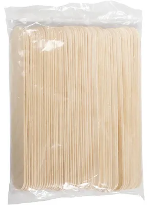 Produktbild von Eisstiele, L 20 cm, B 25 mm, Natur, 50 Stk/ 1 Pck [HOB-563060]