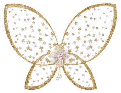 Imagen del producto de Souza Gracia, Alas, Infantil, Para cualquier género, Textil, Dorado, Transparente