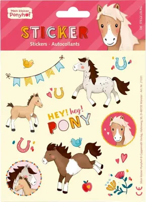 Produktbild von Sticker - Mein kleiner Ponyhof