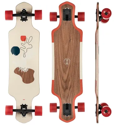 Image de Globe Geminon 35 Noyer Kakadu Longboard