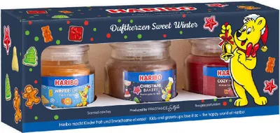 Image de HARIBO A1828 Haribo Duftkerze Sweet Winter 3er Set