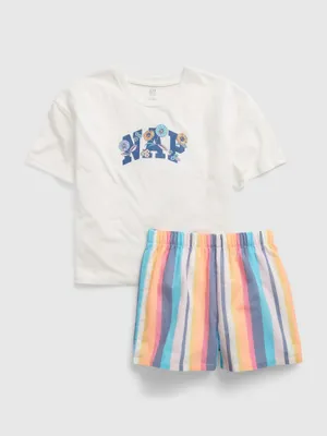 Produktbild von GAP Kurzer Kinderpyjama 555374-00__4