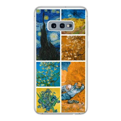 Produktbild von MuchoWow® Handyhülle Schutzhülle Hülle für Samsung Galaxy S10e Van Gogh - Collage - Alte Meister Silikon Softcase Handy Hülle - Handy