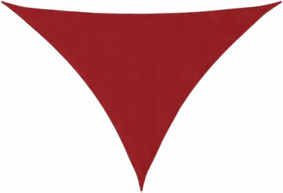 Produktbild von vidaXL Sonnensegel Oxford-Gewebe Dreieckig 3x3x3 m Rot
