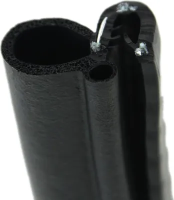 Produktbild von DS21 - EPDM Kantenschutz Dichtungs Profil Gummi Dichtung seitlich - Klemmbereich 2 mm
